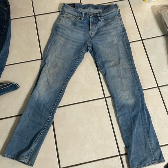 3 Abercrombie & Fitch 1 American Eagle Men’s Jeans size 28 x 30 - Picture 1 of 16